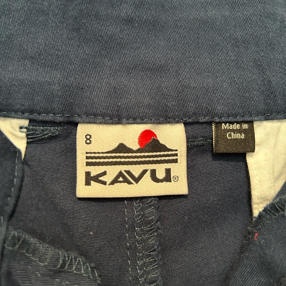Kavu Dark Blue Women's Bermudas - Picture 3 of 3